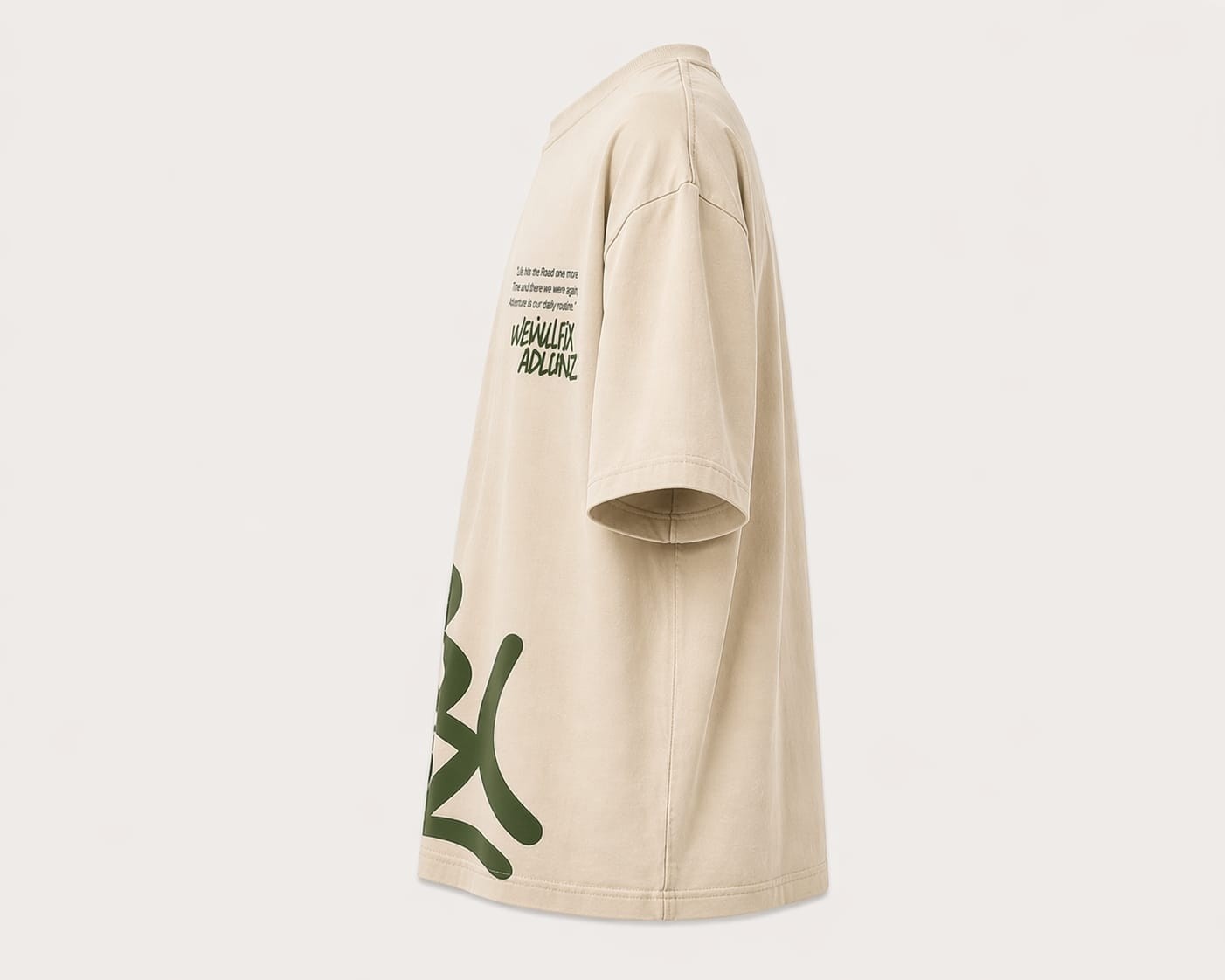 Drop shoulder t-shirt